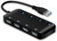 USB 3.0 Hub Splitter - 4 Port Ultra Slim Data Hub with Individual Power... Carousel 1