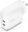 Belkin BoostCharge Pro Dual USB-C Wall Charger with PPS 60W Carousel 1