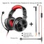Wireless Gaming Headset Black & Red Carousel 3