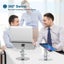 Silver 360 Degree Rotating Aluminum Laptop Stand Carousel 4