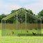 Pawz 200X300x194cm Large Metal Walk-In Chicken Coop Cage Carousel 7