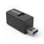 3 In 1 Usb Aluminum Mini Hub Adapter Black Carousel 1