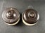 Pair of Vintage Bakelite & Ceramic Rotary Light Switches – England - Lot W726 Carousel 1