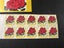 4 x 1975 NZ Post 80c Rose Stamp Booklets – 10 x 8c Rose Stamps Inside - Lot F301 Carousel 3