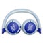 JBL JR 320BT Wireless On-Ear Headphones for Kids - Blue Microphone - Safe Sound Carousel 3