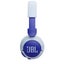 JBL JR 320BT Wireless On-Ear Headphones for Kids - Blue Microphone - Safe Sound Carousel 4