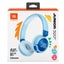 JBL JR 320BT Wireless On-Ear Headphones for Kids - Blue Microphone - Safe Sound Carousel 7
