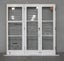 Wooden French Doors With Awning Window Sidelight H2036 x W1940 NL16036 Carousel 1