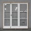 Wooden French Doors With Awning Window Sidelight H2036 x W1940 NL16036 Carousel 2