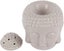 Small Grey Buddha Head Oil Burner Carousel 2