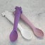 Melii: Silicone Spoons - Luxe Purple (Set of 3) Carousel 2