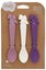 Melii: Silicone Spoons - Luxe Purple (Set of 3) Carousel 3
