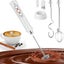 Handheld Electric Milk Frother - White Carousel 3