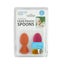 Cherub Baby: Universal Food Pouch Spoon - Pink / Orange (2 Pack) Carousel 2