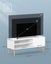 VASAGLE TV Cabinet 1.20M - White Carousel 3
