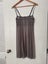 Intimissimi Size 12 Baby Doll Slip Dress Negligee Mesh Grey Carousel 4