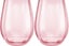 Maxwell & Williams: Wicked Pink Goes Good With Green Ribbed Stemless Glass... Carousel 2