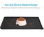 Non-Slip Waterproof Pet Feeding Mat - 54 x38cm (Black) Carousel 2