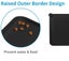 Non-Slip Waterproof Pet Feeding Mat - 54 x38cm (Black) Carousel 3