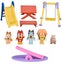 Bluey: Deluxe Park Themed Playset Carousel 2