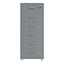 Gorilla Office - Mobile Metal 6 Drawer Cabinet -Grey Carousel 2