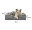 Orthopedic Dog Bed with Washable Cover - Grey Carousel 5