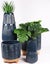 Urban Products: Zari Vase - Navy (Small - 14cm) Carousel 3