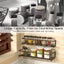 Wall Mount Spice Rack Organizer Set - (4-Piece) Carousel 3