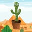Dancing Cactus Plush Toy Electronic Shake with song cute Dance Succulent Gift Carousel 5