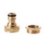 Brass Hose Tap Connector 4/6 Washing Machine Garden Irrigation Watering Fittings Carousel 2