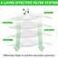 12 Packs Vacuum Dust Bags Filter for IRobot Roomba i7 i7+/Plus s9+ (9550) Parts Carousel 3