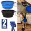 Brand New 2Pack Dog Food Water Bowls Bottle Portable Traveling*Hot SALE Carousel 5
