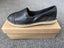 NEW Black Leather Espadrilles s. 39 Carousel 3