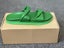 NEW Green Leather Slides s.39 Carousel 3