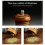 Adjustable Manual Pepper Grinder Wooden Salt Pepper Mill With Ceramic Grinder Carousel 8