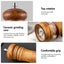 Adjustable Manual Pepper Grinder Wooden Salt Pepper Mill With Ceramic Grinder Carousel 12