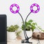 USB Powered Full Spectrum LED Plant Growth Phyto Lamp Carousel 12