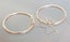 9ct Solid Gold Hoop Earrings Carousel 1