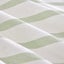 Dreamaker Bask Washed Cotton Yarn Dyed Stripe Duvet Cover Set Sage Single Carousel 3
