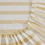 Dreamaker Cove Washed Cotton Yarn Dyed Stripe Sheet Set Sand Queen Carousel 4