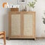 Buffet Sideboard Rattan Storage Cabinet Cupboard Kitchen Hallway Table Carousel 6