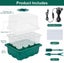 Mini Propagator Greenhouse Seed Starter Tray with Grow Light Carousel 3