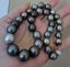 Gorgeous 11-14.8mm Multi-Colour TAHITIAN Pearl Necklace Carousel 1