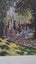 +++ CLAUDE MONET " THE PARC MONCEAU " LITHOGRAPH/PRINT +++ Carousel 6