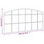 Vida Xl Wall Mirror Black 100X50 Cm Arch Iron Carousel 2