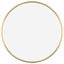 Vida Xl Wall Mirror Gold A 30 Cm Round Carousel 1