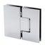 Della Francesca 90X70cm Corner Frameless Shower Screen With Chrome Channel And B Carousel 5