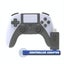 Wireless Dualsense Gamepad For Ps5 / Ps4 Pc With Bluetooth And Joysticks Black W Carousel 3