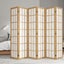 Levede 6 Panel Room Divider 170Cm Freestanding Screen Carousel 6