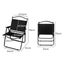Levede Camping Chair Folding Outdoor Carousel 2